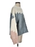 Debut 100% Acrylic Color Block Blue Pullover Sweater Size S - photo 4