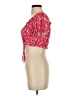 Shein Pink Short Sleeve Blouse Size S - photo 5