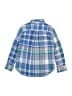 Ralph Lauren 100% Cotton Plaid Blue Long Sleeve Button-Down Shirt Size 4 - photo 2