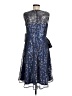 JS Collections 100% Polyester Stars Blue Cocktail Dress Size 6 - photo 2
