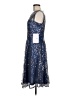 JS Collections 100% Polyester Stars Blue Cocktail Dress Size 6 - photo 5