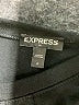 Express Outlet Solid Black Cocktail Dress Size 4 - photo 7