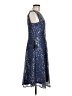 JS Collections 100% Polyester Stars Blue Cocktail Dress Size 6 - photo 4