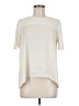 Ann Taylor LOFT 100% Viscose Ivory Short Sleeve Top Size M - photo 1