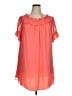 CeCe 100% Polyester Orange Casual Dress Size 14 - photo 1