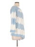 Shein Curve 100% Acrylic Chevron-herringbone Blue Pullover Sweater Size 18 Plus (3) - photo 4