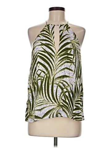 Lavender Brown Sleeveless Blouse (view 1)