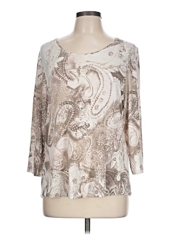 Easywear by Chico's 3/4 Sleeve Top (view 1)