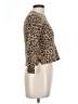 J.Crew 100% Cashmere Animal Print Tan Cashmere Pullover Sweater Size L - photo 4