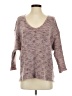 Free People Pink Burgundy Pullover Sweater Size S - photo 1