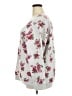 Karen Scott Sport Floral Silver Pullover Sweater Size 3X - photo 5