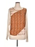 Tiny 100% Rayon Tan Long Sleeve Blouse Size XL - photo 1