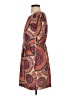 Charlotte Ronson 100% Polyester Graphic Multi Color Brown Cocktail Dress Size 4 - photo 5