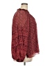 Kobi Halperin 100% Viscose Red Long Sleeve Blouse Size XXL - photo 4