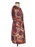 Charlotte Ronson 100% Polyester Graphic Multi Color Brown Cocktail Dress Size 4 - photo 4