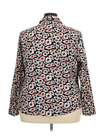 Jones New York Signature Long Sleeve Blouse (view 2)