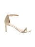 Stuart Weitzman Gold Sandals Size 7 1/2 - photo 1