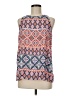 Adrienne Vittadini 100% Polyester Blue Sleeveless Blouse Size M - photo 1