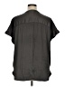 Old Navy 100% Polyester Black Short Sleeve Blouse Size XL - photo 2