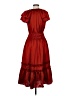 Eliza J 100% Polyester Red Casual Dress Size 6 - photo 2