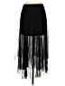 Free People 100% Polyester Black Formal Skirt Size XS - photo 2