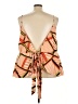 Shein Curve 100% Polyester Orange Sleeveless Blouse Size 4X - photo 2