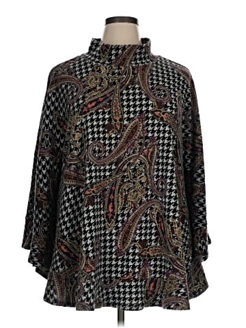 Susan Graver Poncho (view 1)