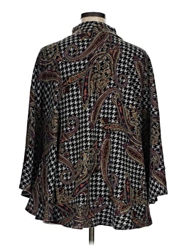 Susan Graver Poncho (view 2)
