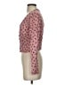 Lulus Pink Long Sleeve Blouse Size S - photo 5