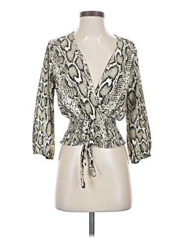 Blush 3/4 Sleeve Blouse (view 1)