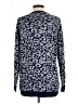 Nina Leonard Print Blue Pullover Sweater Size L - photo 2