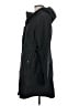 Athleta 100% Polyester Black Trenchcoat Size M - photo 5