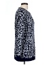 Nina Leonard Print Blue Pullover Sweater Size L - photo 4