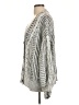 Shein 100% Acrylic Gray Cardigan Size L - photo 5