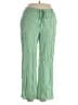Sienna Sky Stripes Green Casual Pants Size XL - photo 1