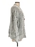 Shein 100% Acrylic Gray Cardigan Size L - photo 4