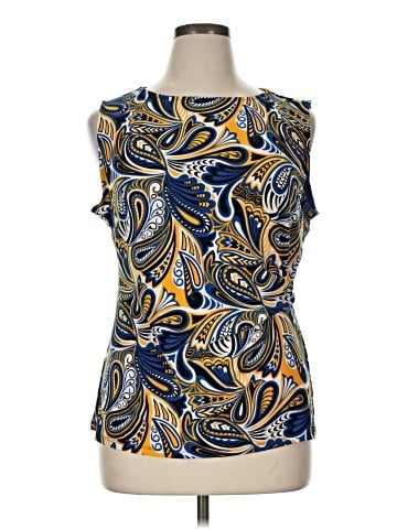 Anne Klein Sleeveless Blouse (view 1)