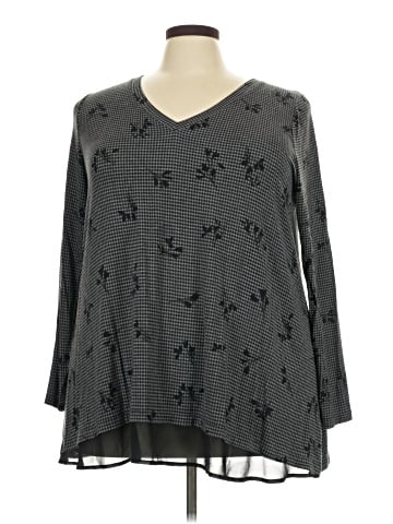 Michel Studio 3/4 Sleeve Blouse (view 1)