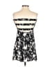 Love Tree 100% Rayon Tropical Black Cocktail Dress Size S - photo 2