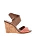 Assorted Brands Color Block Tan Wedges Size 9 - photo 1