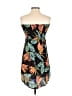 Volcom 100% Viscose Tropical Black Cocktail Dress Size S - photo 2
