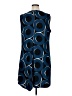 Alfani Graphic Blue Casual Dress Size 16 - photo 2