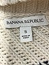 Banana Republic 100% Cotton Stripes Ivory Pullover Sweater Size S - photo 7