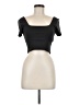 Lululemon Athletica Black Active T-Shirt Size 6 - photo 1