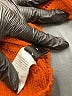 Shein 100% Alpaca Orange Wool Pullover Sweater Size S - photo 8