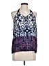 Monteau 100% Polyester Blue Sleeveless Blouse Size L - photo 1