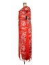 City Studio 100% Polyester Floral Orange Cocktail Dress Size XXL - photo 5