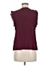 ModCloth 100% Rayon Burgundy Sleeveless Blouse Size M - photo 2