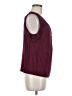 ModCloth 100% Rayon Burgundy Sleeveless Blouse Size M - photo 4