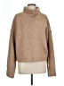 Pilcro Solid Tan Turtleneck Sweater Size L - photo 1